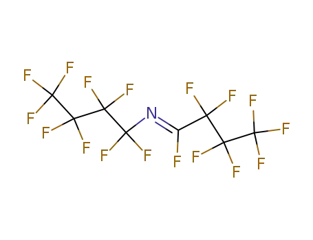 Molecular Structure of 148123-76-6 (Butanimidoyl fluoride, 2,2,3,3,4,4,4-heptafluoro-N-(nonafluorobutyl)-,
(1Z)-)