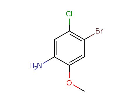 4-Bromo-3-chloro-6-methoxyaniline cas no. 102170-53-6 98%