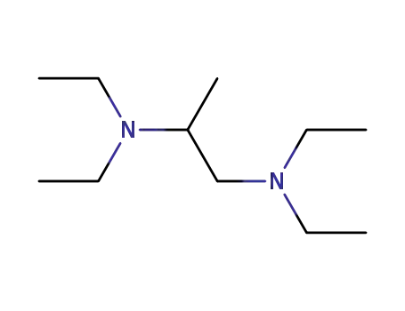 Molecular Structure of 34391-85-0 (1,2-Propanediamine, N,N,N',N'-tetraethyl-)