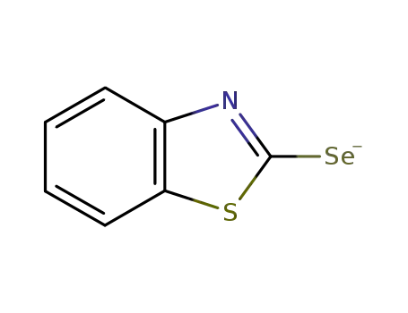 Molecular Structure of 111686-10-3 (Benzothiazole-2-selenol anion)
