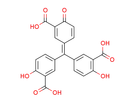 Molecular Structure of 4431-00-9 (AURINTRICARBOXYLIC ACID)