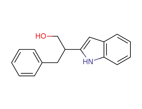 Molecular Structure of 178665-43-5 (β-(phenylmethyl)-1H-indole-ethanol)