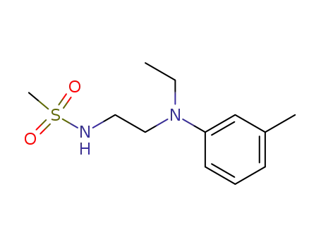 Methanesulfonamide, N-[2-[ethyl(3-methylphenyl)amino]ethyl]-