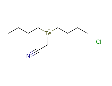 Telluronium, dibutyl(cyanomethyl)-, chloride