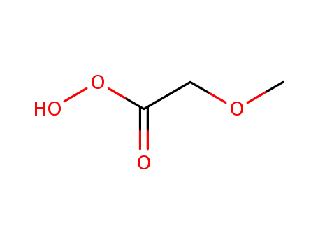 Molecular Structure of 52884-74-9 (Ethaneperoxoic acid, methoxy-)
