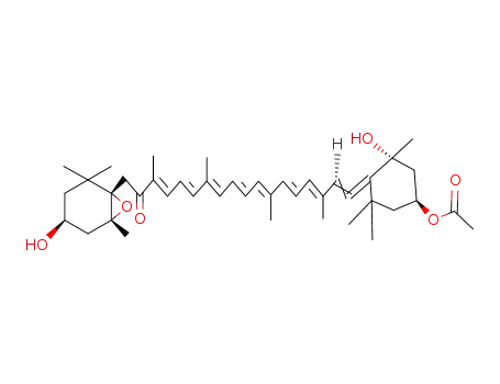 Molecular Structure of 3351-86-8 (Fucoxanthin)