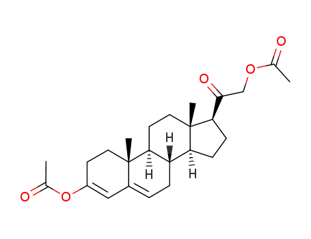 Molecular Structure of 115097-15-9 (3,21-diacetoxy-pregna-3,5-dien-20-one)
