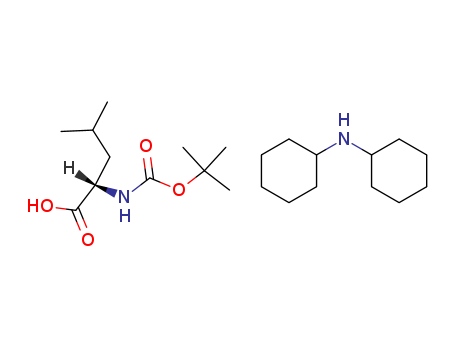 N-(tert-Butoxycarbonyl)-L-leucine, compound with dicyclohexylamine(1:1)