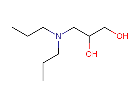Molecular Structure of 60302-96-7 (3-(dipropylamino)propane-1,2-diol)