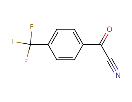 Molecular Structure of 80277-40-3 (OXO-(4-TRIFLUOROMETHYL-PHENYL)-ACETONITRILE)