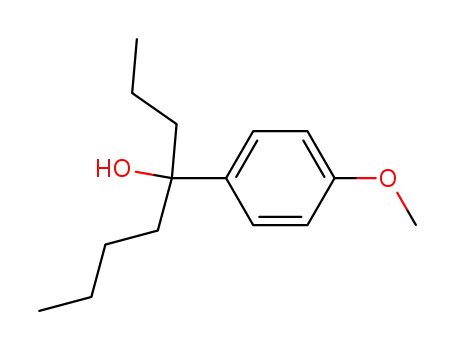4-<4-Methoxyphenyl>-octan-4-ol