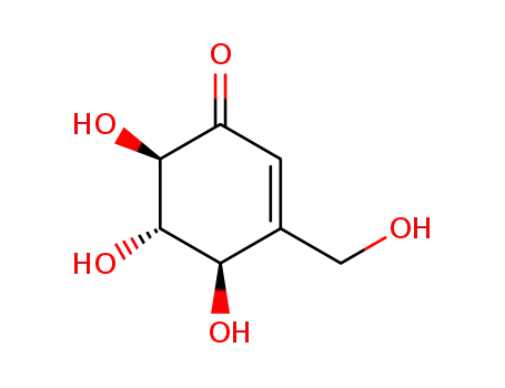 Molecular Structure of 334917-69-0 ((-)-gabosine I)