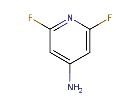 Molecular Structure of 63489-58-7 (4-AMINO-2,6-DIFLUOROPYRIDINE)