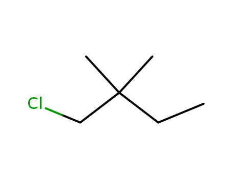 Molecular Structure of 6366-35-4 (1-chloro-2,2-dimethylbutane)