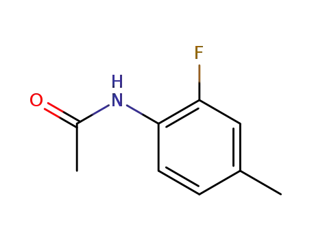 Molecular Structure of 326-67-0 (Acetamide, N-(2-fluoro-4-methylphenyl)-)