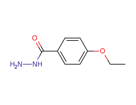 Molecular Structure of 58586-81-5 (4-ETHOXYBENZHYDRAZIDE)