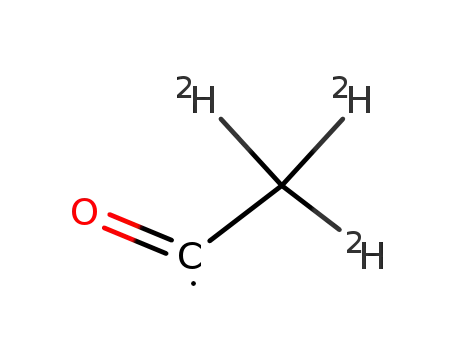 d<sub>3</sub>-acetyl radical