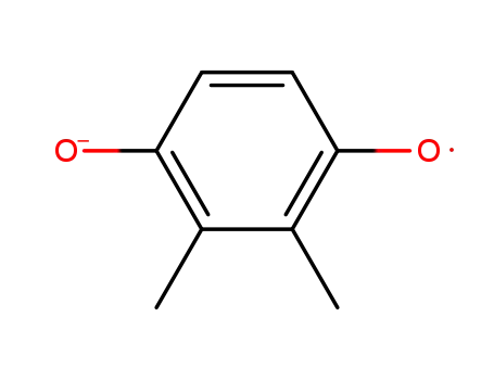Molecular Structure of 87810-91-1 (2,3-dimethyl-1,4-benzoquinone radical anion)