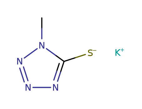 5H-Tetrazole-5-thione,1,2-dihydro-1-methyl-, potassium salt (1:1)
