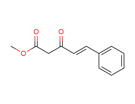 Molecular Structure of 42996-88-3 (methyl 3-oxo-5-phenyl-4-pentenoate)