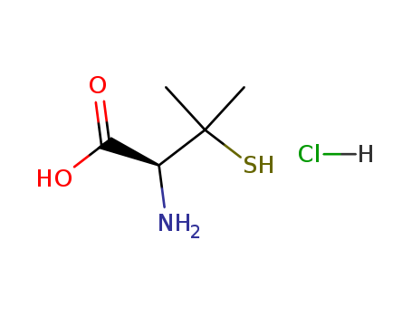 D-Valine, 3-mercapto-,hydrochloride (1:1)