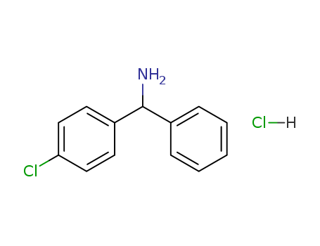 Benzenemethanamine,4-chloro-a-phenyl-, hydrochloride (1:1)