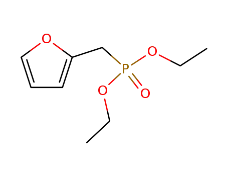 Molecular Structure of 39996-86-6 (Phosphonic acid, (2-furanylmethyl)-, diethyl ester)