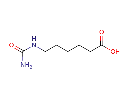 Molecular Structure of 1468-42-4 (6-[(AMINOCARBONYL)AMINO]HEXANOIC ACID)