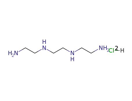 Molecular Structure of 38260-01-4 (TRIETHYLENETETRAMINE DIHYDROCHLORIDE)