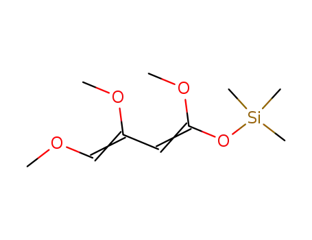 Molecular Structure of 107953-76-4 (Silane, trimethyl[(1,3,4-trimethoxy-1,3-butadienyl)oxy]-)
