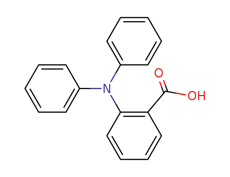 Molecular Structure of 17626-44-7 (2-(Diphenylamino)benzoic acid)