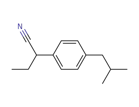 Benzeneacetonitrile, a-ethyl-4-(2-methylpropyl)-