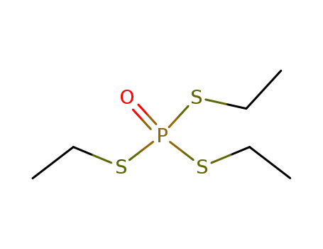 Molecular Structure of 1486-39-1 (S,S,S-TRIETHYLPHOSPHOROTRITHIOATE)