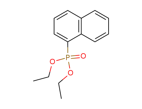 Molecular Structure of 25944-75-6 (NAPHTHALEN-1-YL-PHOSPHONIC ACID DIETHYL ESTER)