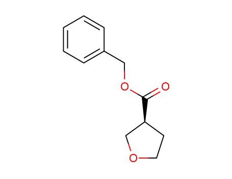 Molecular Structure of 130193-90-7 ((S)-tetrahydro-furan-3-carboxylic acid benzyl ester)