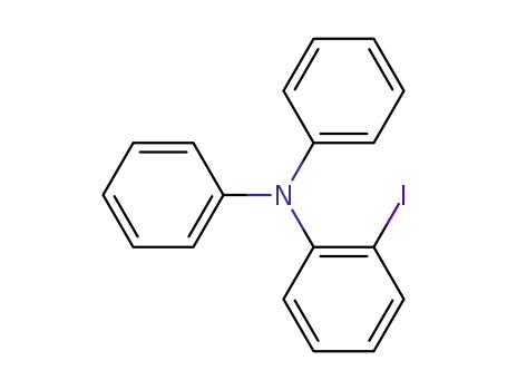 Molecular Structure of 78600-32-5 (2-iodo-N,N-diphenylaniline)