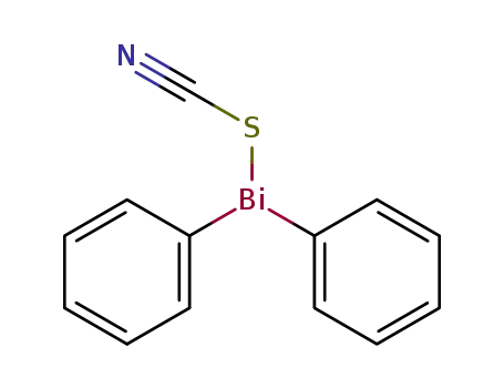 Molecular Structure of 24697-49-2 (diphenyl bismuth <sup>(1+)</sup>; thiocyanate)