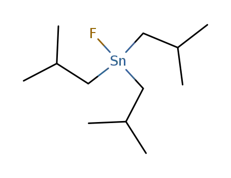 Molecular Structure of 7304-48-5 (Fluorotriisobutylstannane)