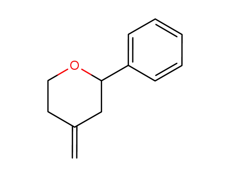 2H-Pyran, tetrahydro-4-methylene-2-phenyl-