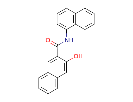 2-Naphthalenecarboxamide,3-hydroxy-N-1-naphthalenyl-(132-68-3)