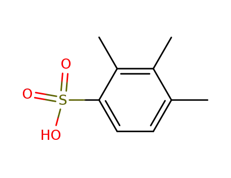 Molecular Structure of 28987-67-9 (2,3,4-TRIMETHYLBENZENESULFONIC ACID)