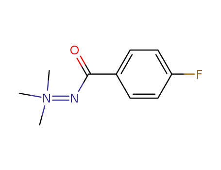 Molecular Structure of 65972-02-3 (N-Trimethylammonio-p-fluorbenzamidat)