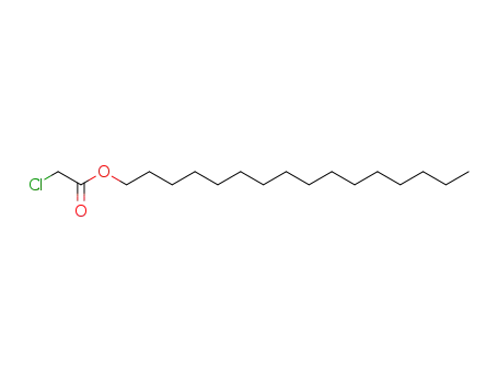 Molecular Structure of 52132-58-8 (Hexadecyl chloroacetate)