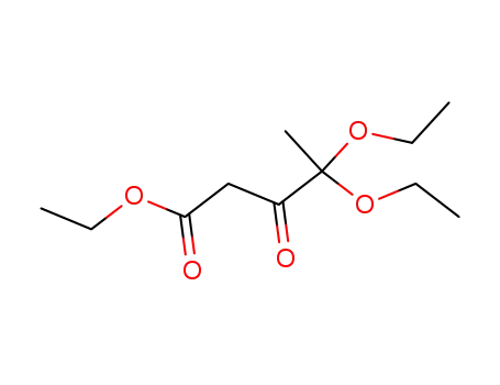 Ethyl 4,4-diethoxy-3-oxopentanoate