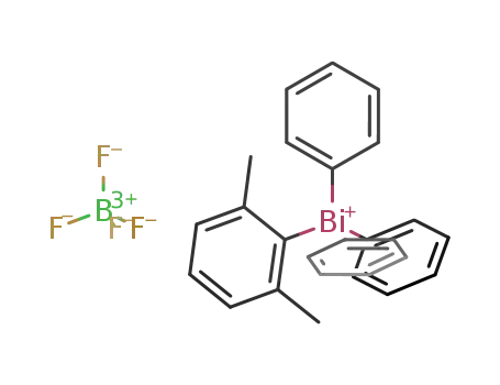 triphenyl(2,6-dimethylphenyl)bismuthonium tetrafluoroborate