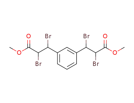 2',3',2'',3''-tetrabromo-m-phenylene-di-propionate dimethyl ester