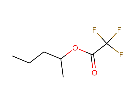 Molecular Structure of 90991-71-2 (Acetic acid, 2,2,2-trifluoro-, 1-Methylbutyl ester)