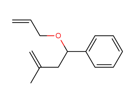 Benzene, [3-methyl-1-(2-propenyloxy)-3-butenyl]-