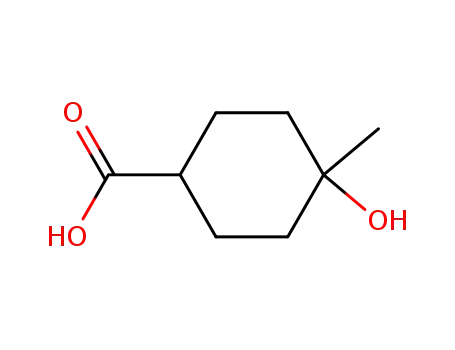 Molecular Structure of 90113-41-0 (4-hydroxy-4-methylcyclohexane-1-carboxylic acid)