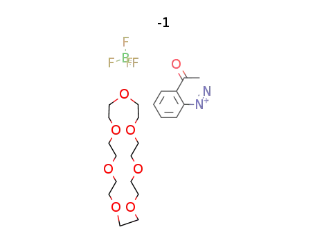 C<sub>14</sub>H<sub>28</sub>O<sub>7</sub>*C<sub>8</sub>H<sub>7</sub>N<sub>2</sub>O<sup>(1+)</sup>*BF<sub>4</sub><sup>(1-)</sup>